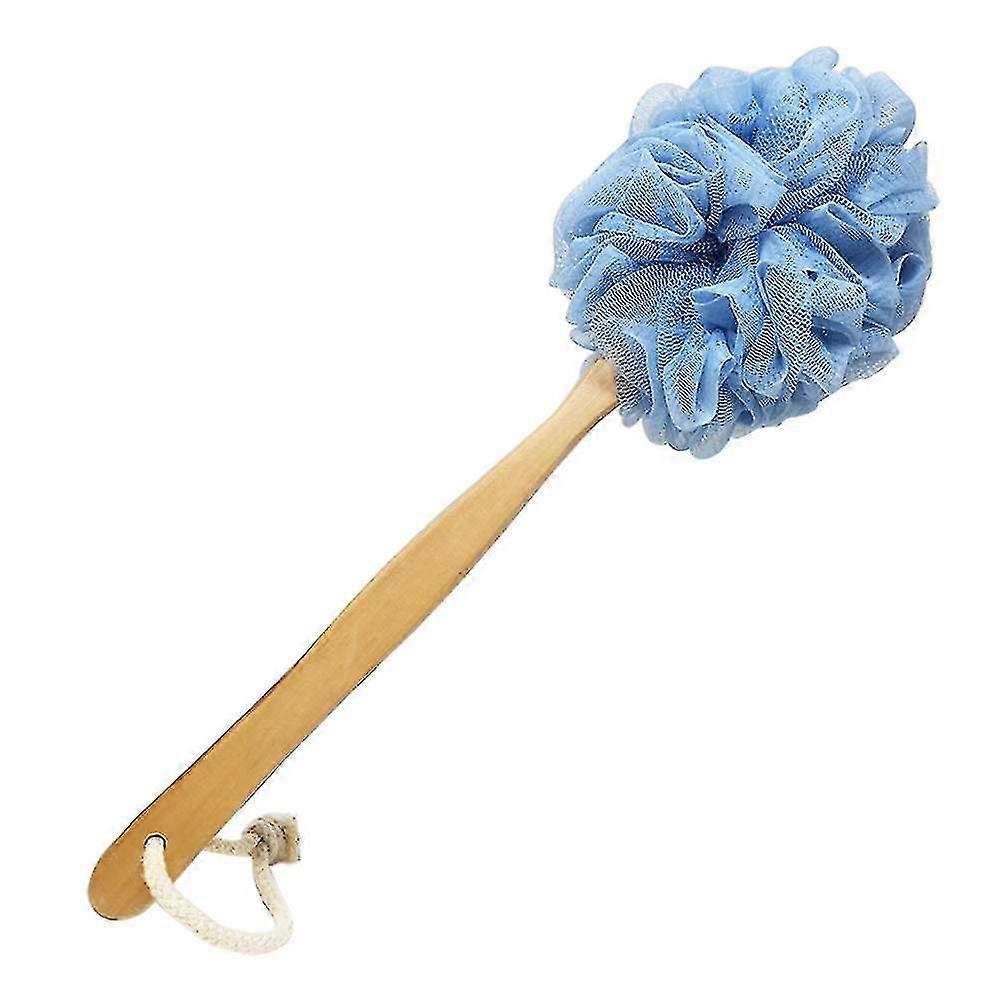 Long Handle Exfoliating Loofah Shower Sponge for Body Scrub