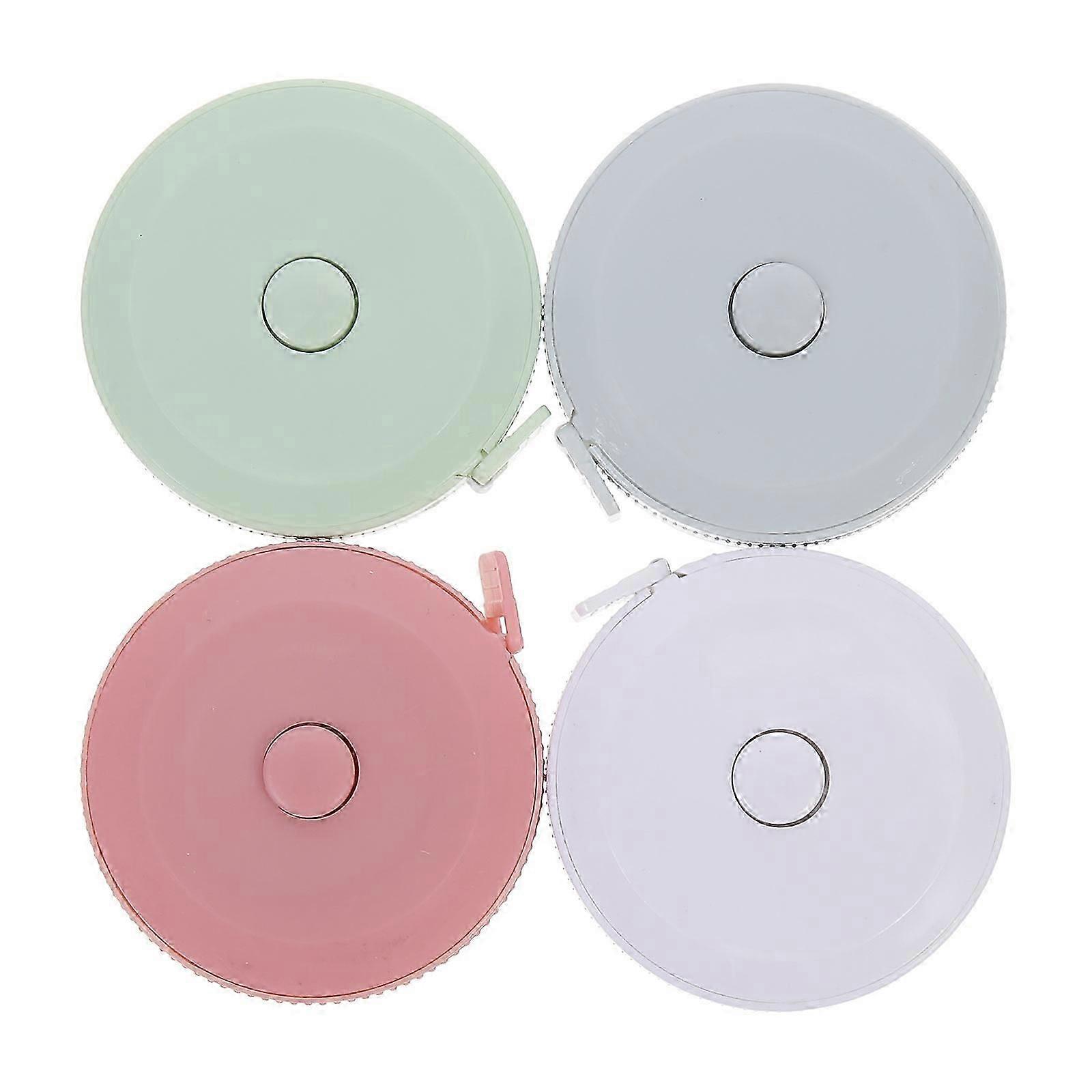 4 stuks Elastikon Tape Tape Measure Markings Tape Ruler Small Tape Measure Fabric Tape Measure