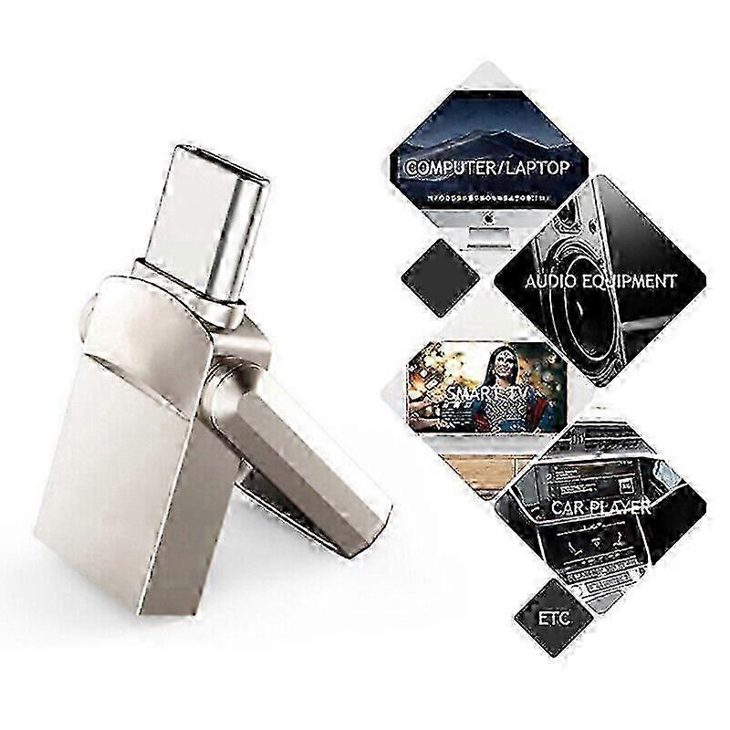 Type C USB 3.0 Flash Drive Thumb Drive Memory Stick For PC Laptop 512GB 1TB 2TB,Offer