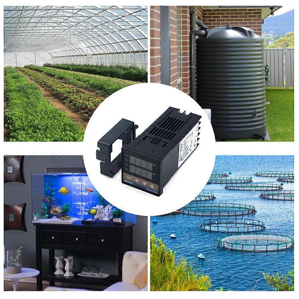 PID Digital Temperature Controller REX-C100FK02-M*AN 0 To 400°C K Type Relay Output