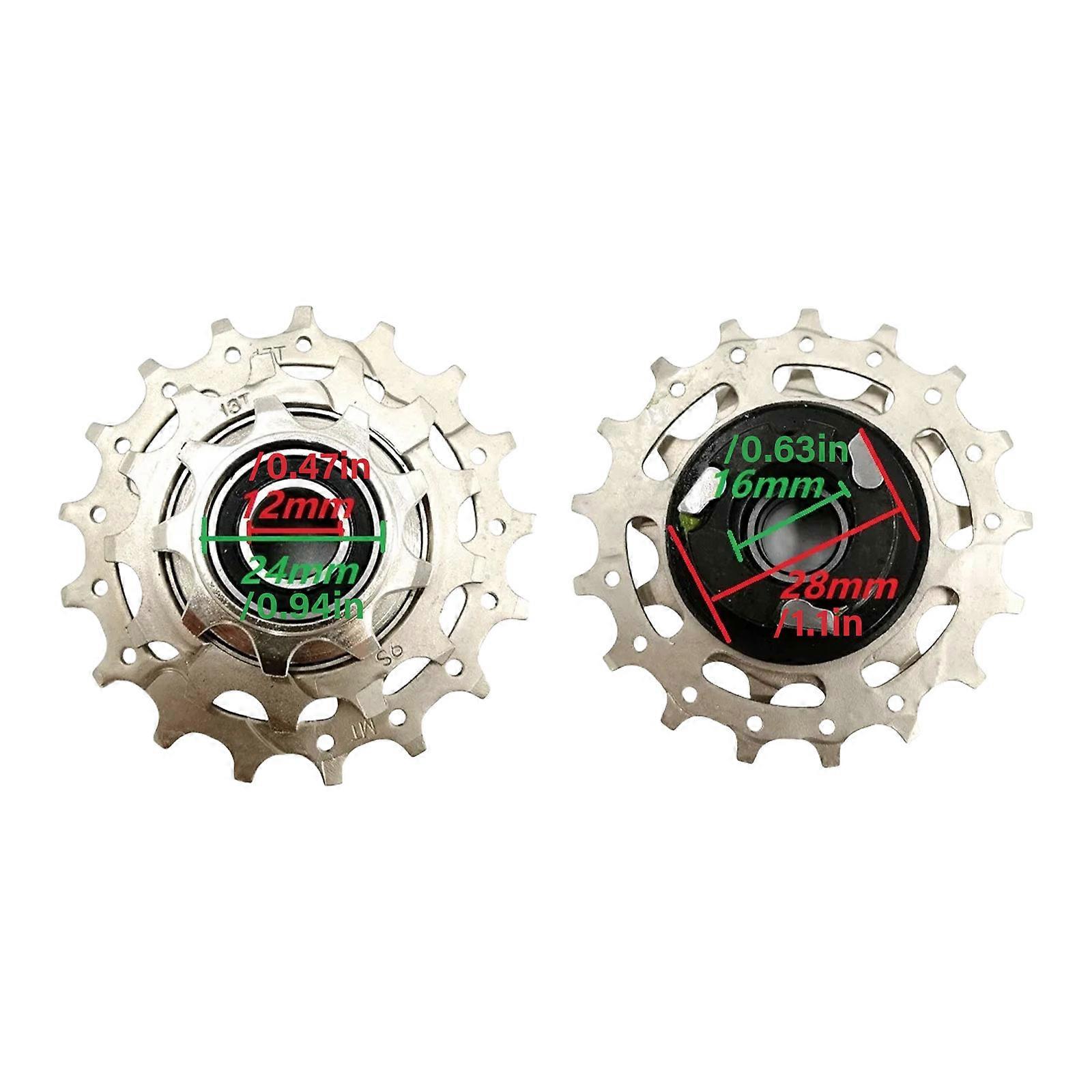 Speed Cassette Sprocket 9-13-17T Light Weight Bicycles Freewheel
