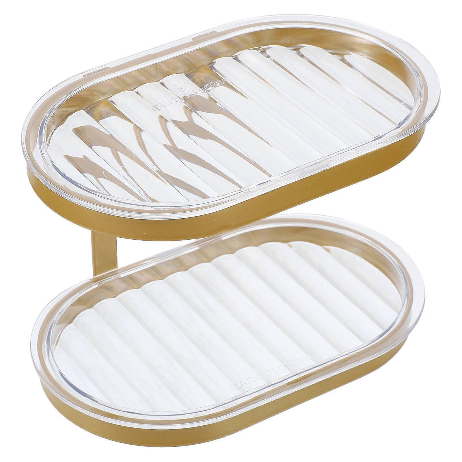 Simple Shaped Soap Storage Rack, Matches Any Decoration Style with Practical Features