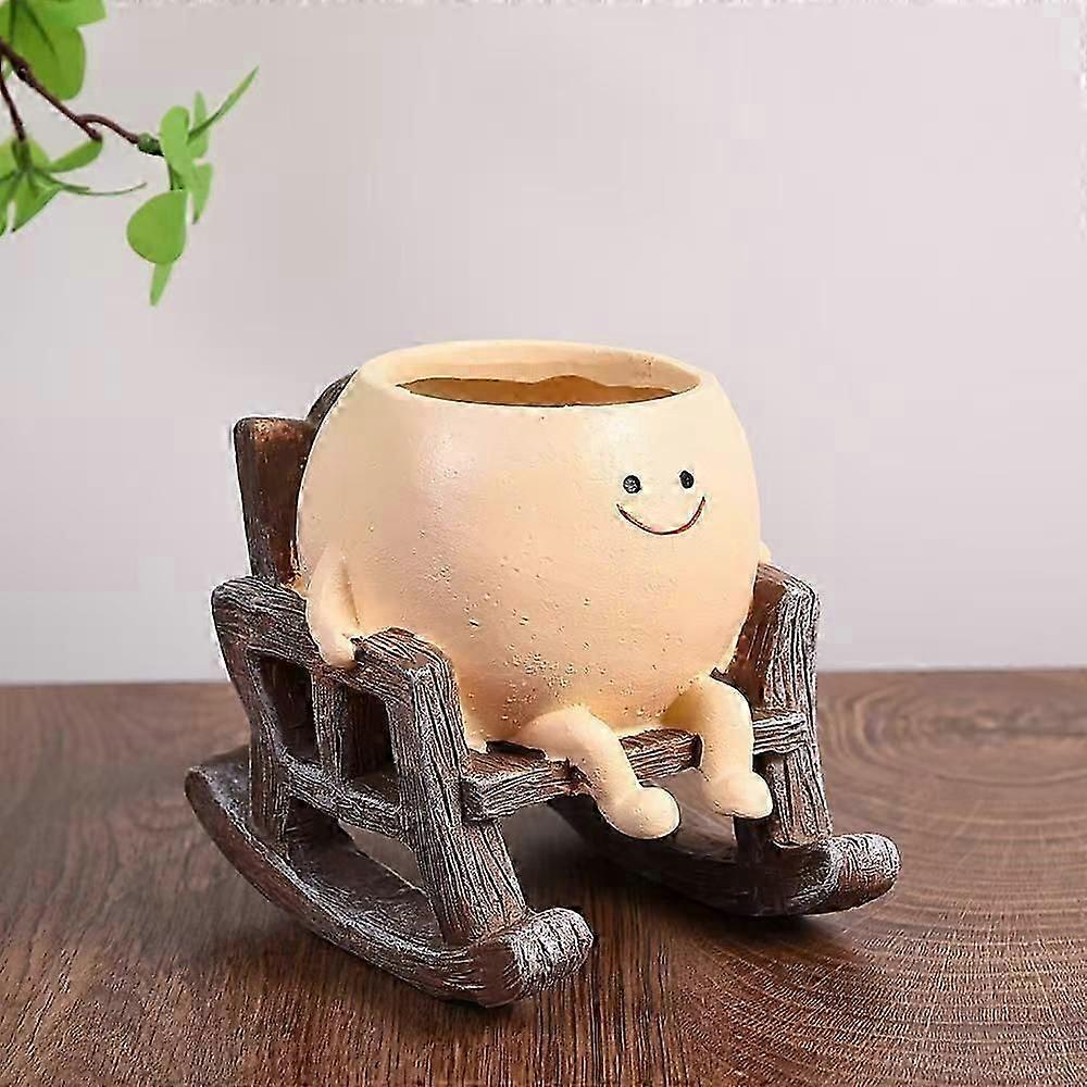 Plant succulent flower pots