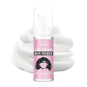 Curl Styling Mousse for Women, Definition Curl Control Mousse, Enhancing Styling Hair Foam, Curl Control Hair Mousse, Lasting Styling for All Curl Typ