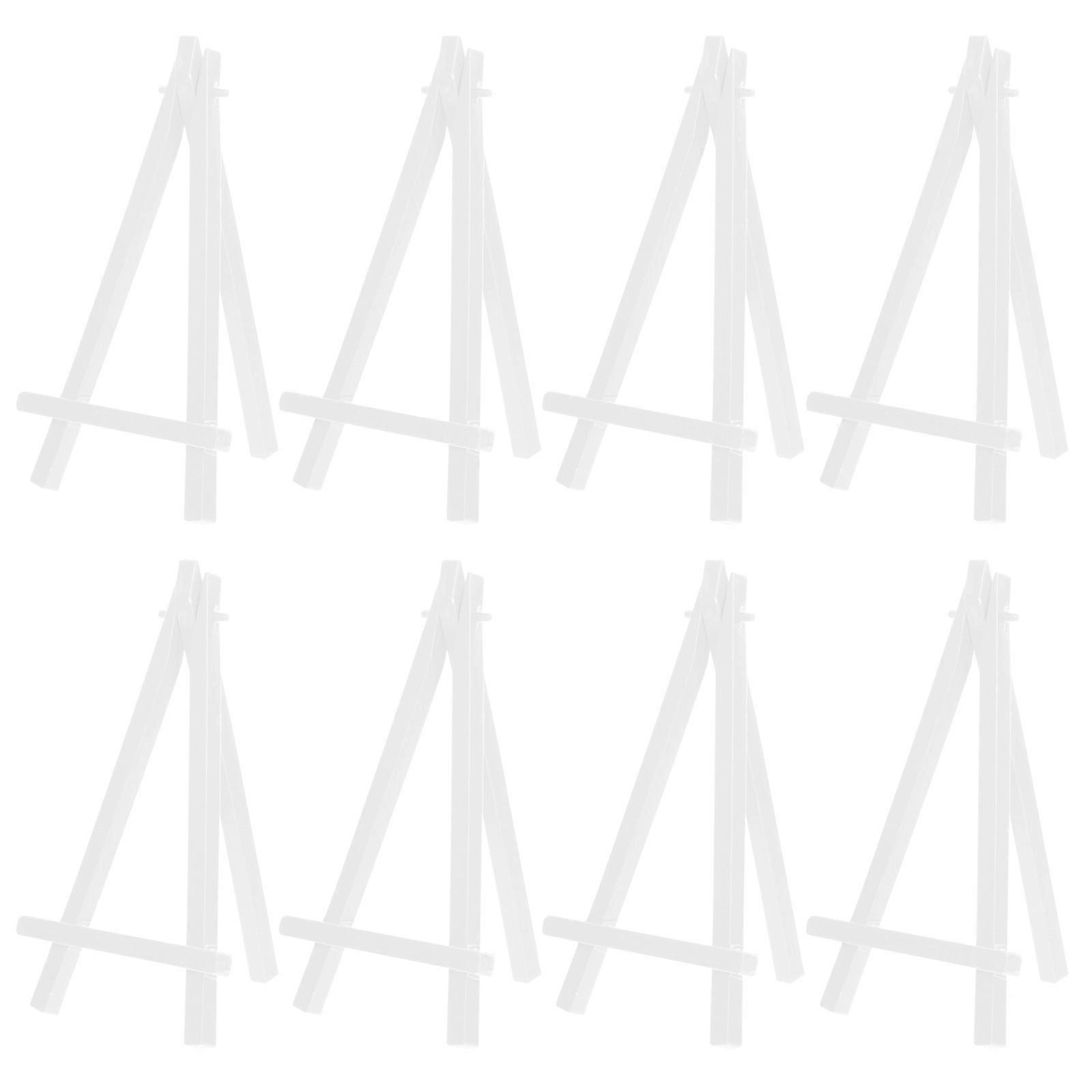 10pcs Mini Desktop Easel Stand for Canvas Painting, Lightweight Tripod Display for Photos, Art, Weddings, and Events