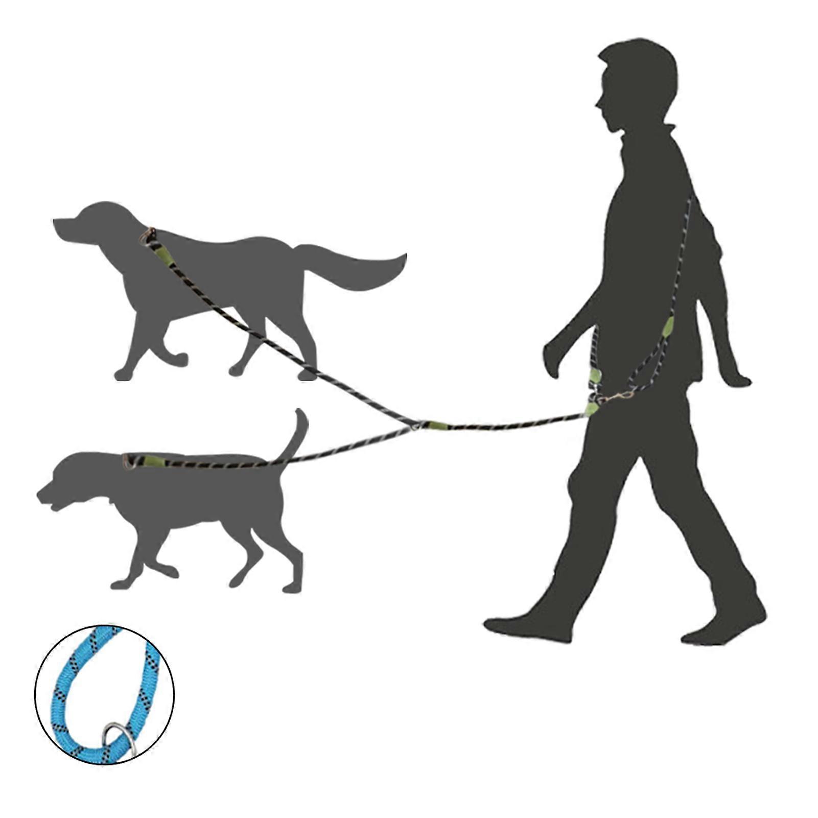 Hands-Free Nylon Dog Leash 90x4x2cm Adjustable Reflective