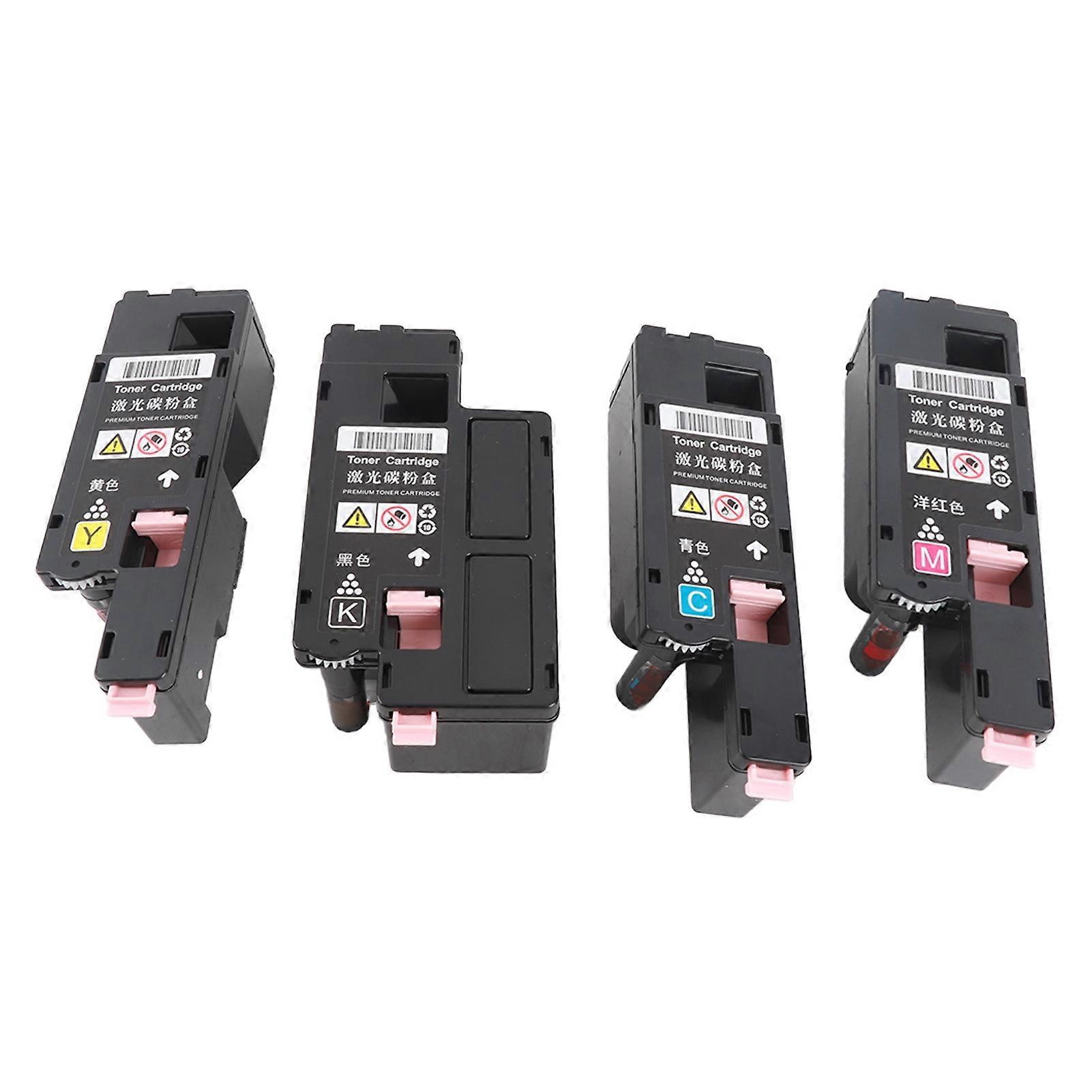 Uadme Printer Toner Cartridge - 4Pcs Toner Cartridge Replacement Set for Xerox Phaser 6000 6010 Workcentre 6015 Printer