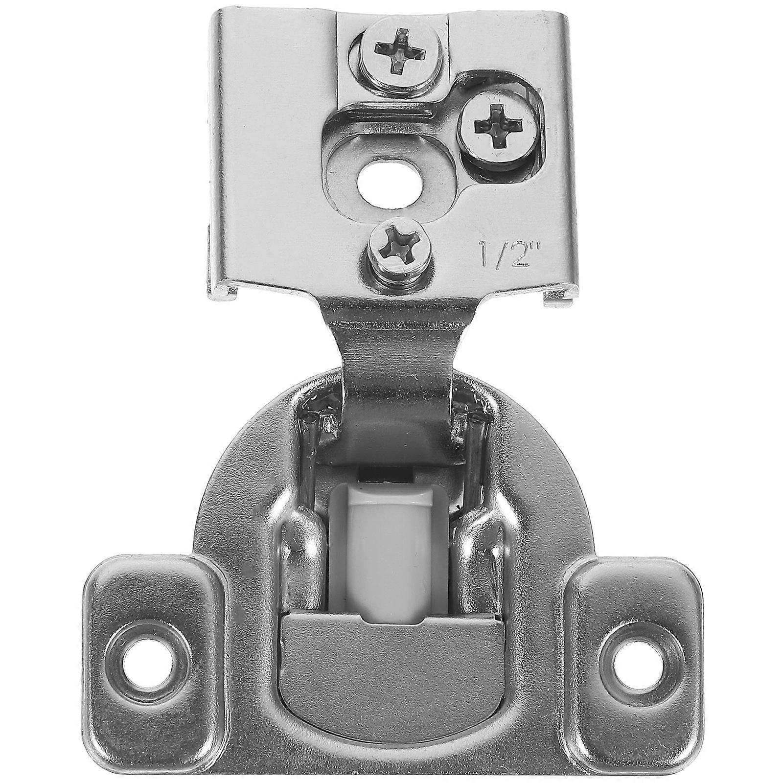 Heavy Duty Self Closing Cabinet Hinges Set   Full Overlay Concealed Design for Kitchen Cabinets, Compatible with Framed & Frameless, Durable & Quiet