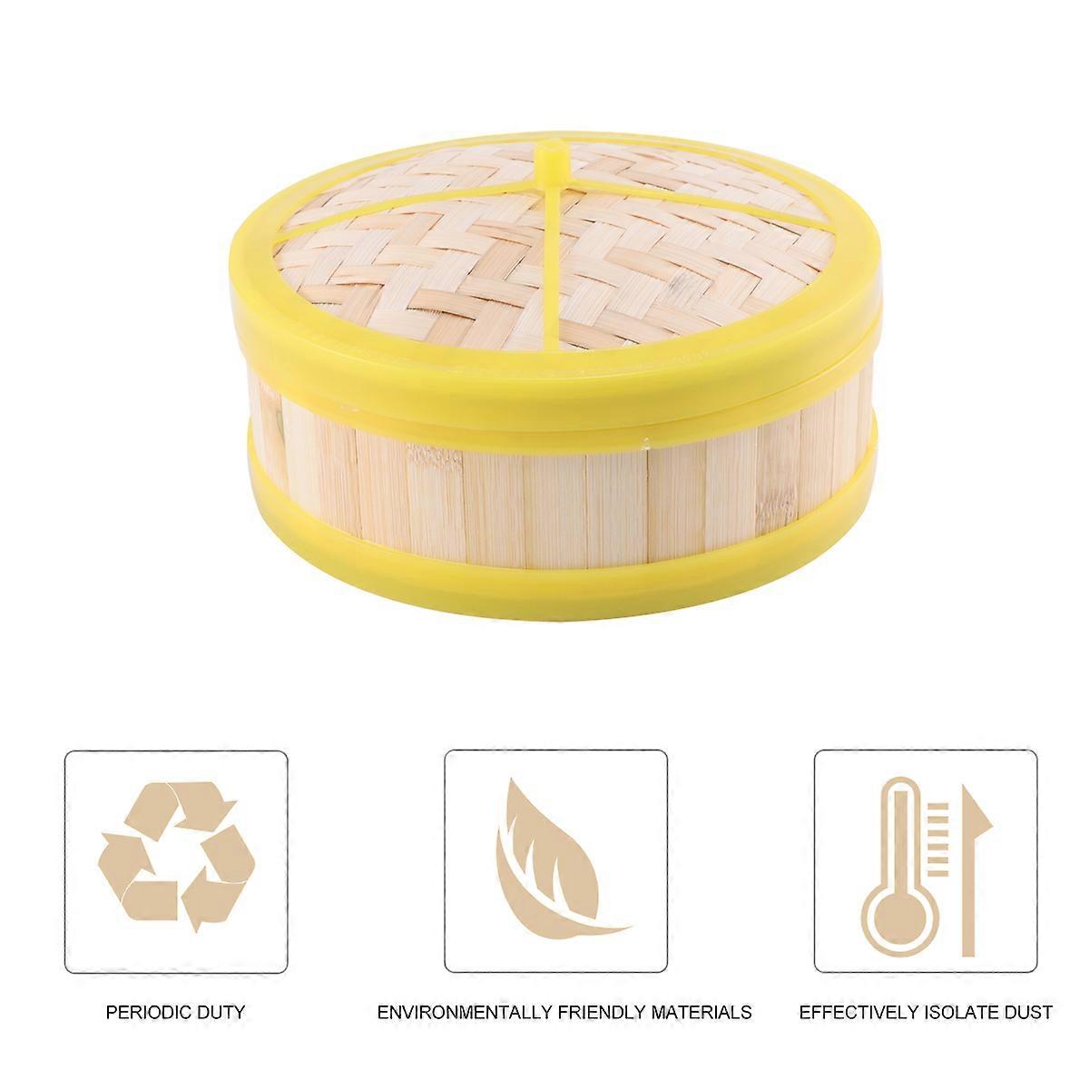 Bamboo Basket for Steaming,Fits Easily into Kitchen Routine,Strong and Reliable