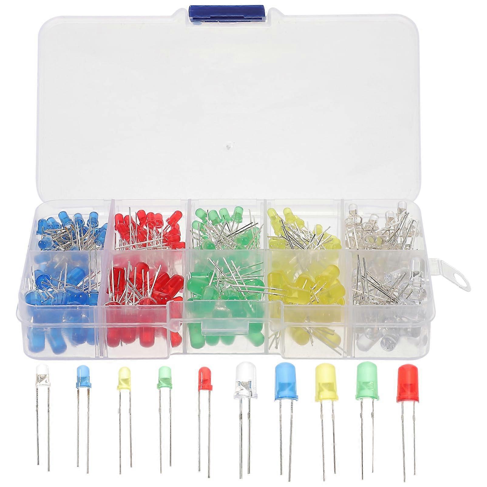 1 set of LED diodes and highperformance lightemitting diodes for DIY projects, electronics repairs, and applications, durable and energyefficient.