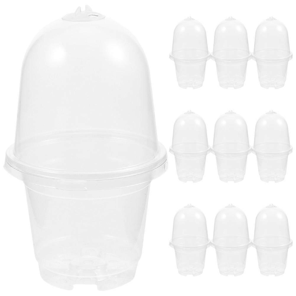 Nursery Pots Clear, Strong Plant Containers Supporting Root Breathing