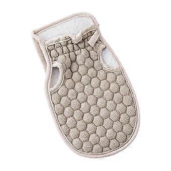 Peeling Handschuh Körper Peeling Peeling Stark Entfernen Schmutz Abgestorbene Haut Bad Peeling Handschuhe für Dusche Spagrey1pcs
