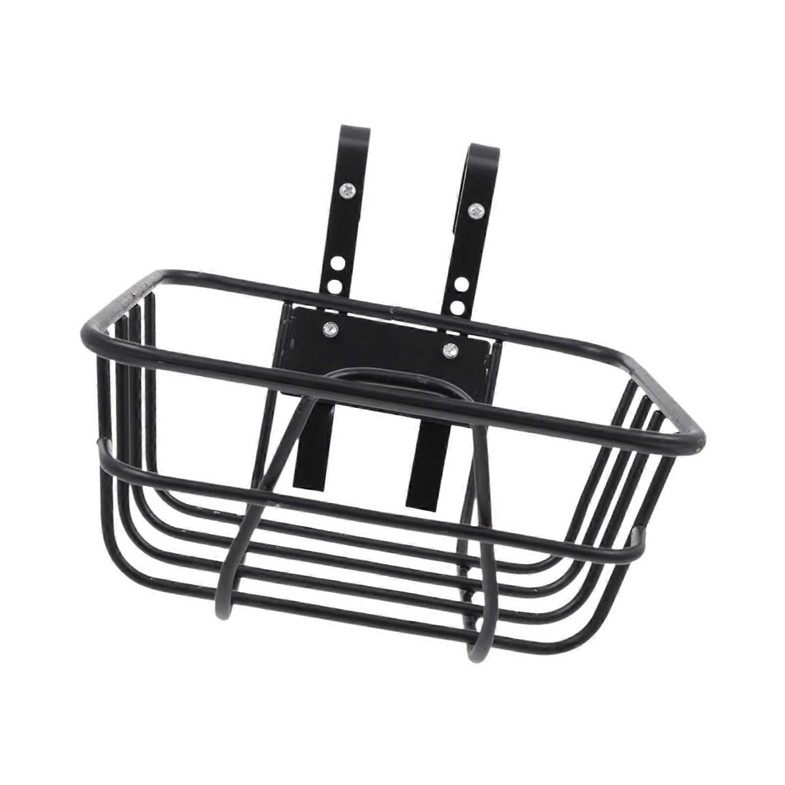 bicycle basket, front bicycle basket, removable carrying handles for bicycle rack, bicycle handlebar basket 30cmx32cmx12cm