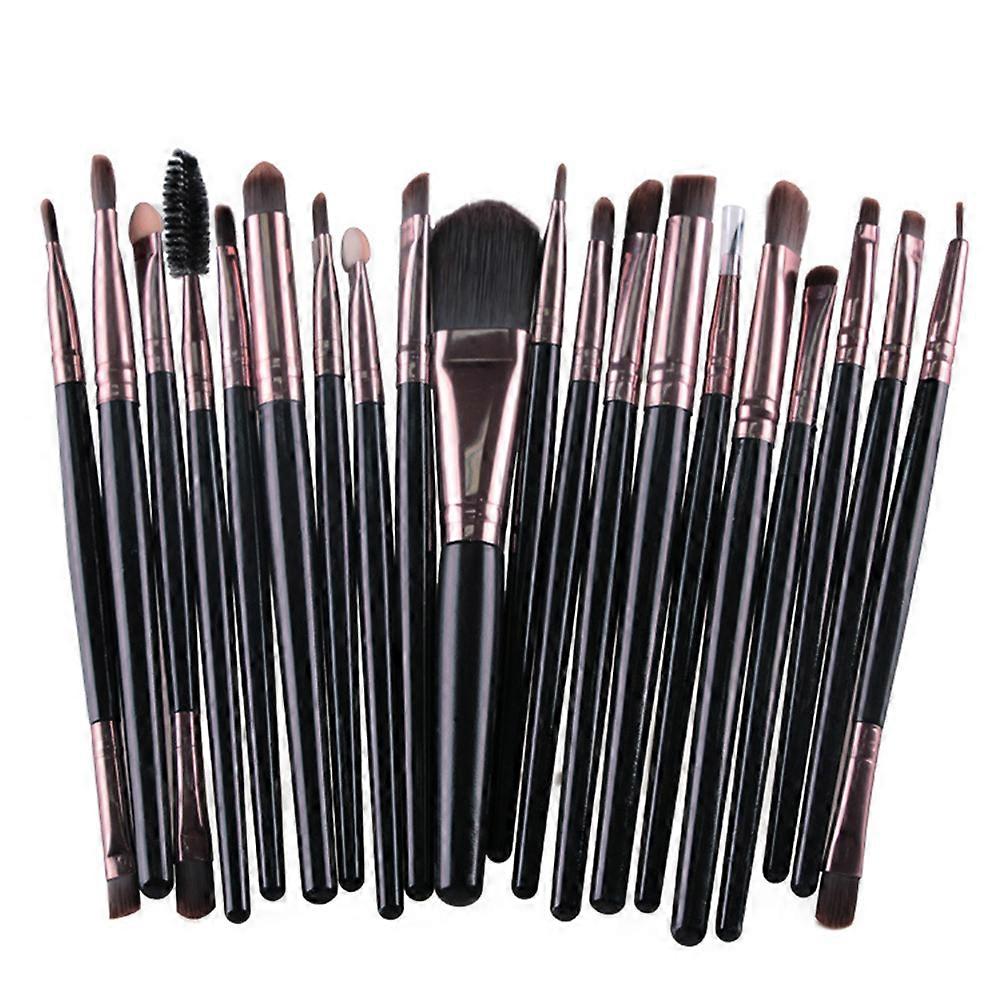 20PCS Professional Makeup Brushes for Foundation, Eyebrow & Cosmetic Application – Soft, Durable & Versatile Tools for Makeup