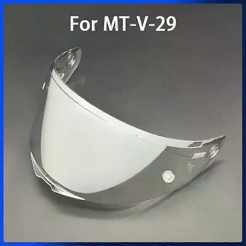 Motorcycle Helmet Visor Lens Suitable for MT-V-29 KRE+ Replace Anti-UV Anti-Scratch Dustproof Wind Shield Motorcycle Accessories V29