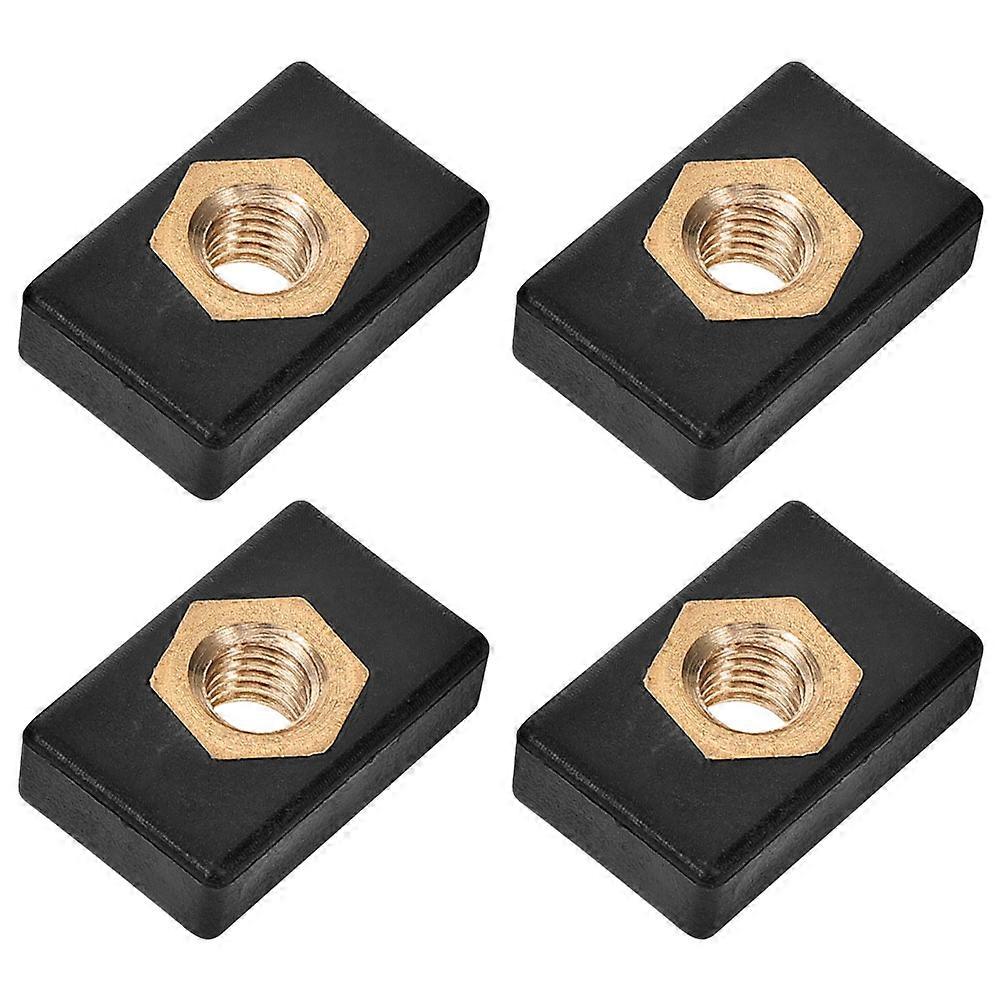 It sounds like you're referring to a product listing or description for **kayak slide track nuts**—commonly used accessories for mounting gear (like