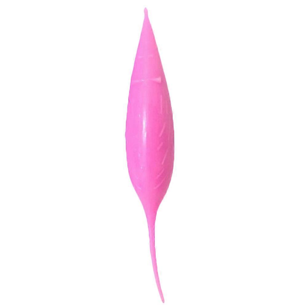 Silicone Cat Chew Toy – Mouse Shape Catnip Teaser for Teeth Cleaning, Pink Molar Stick for Indoor Cats to Reduce Boredom and Destructive Behavior