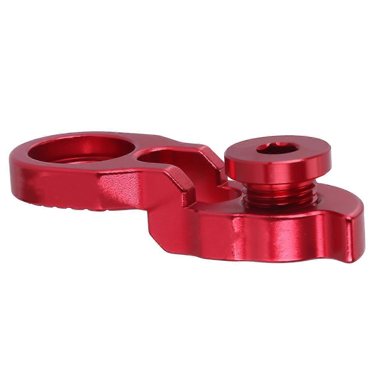 Derailleur Hanger with Screw Extends Derailleur Hanger For Mountain Road Biking Red 1 Set