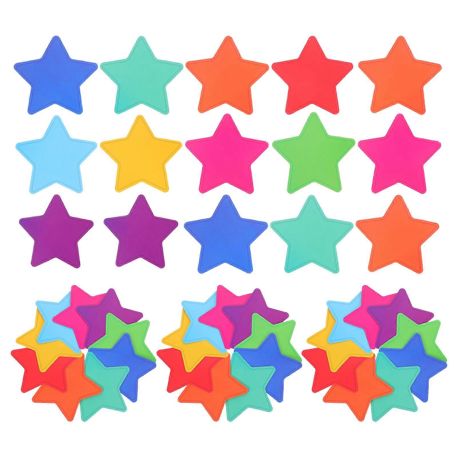 Bulletin Board Decorations Star Paper Cutouts For National Holidays Classroom Events 8.80X8.80X0.20Cm 108Pcs