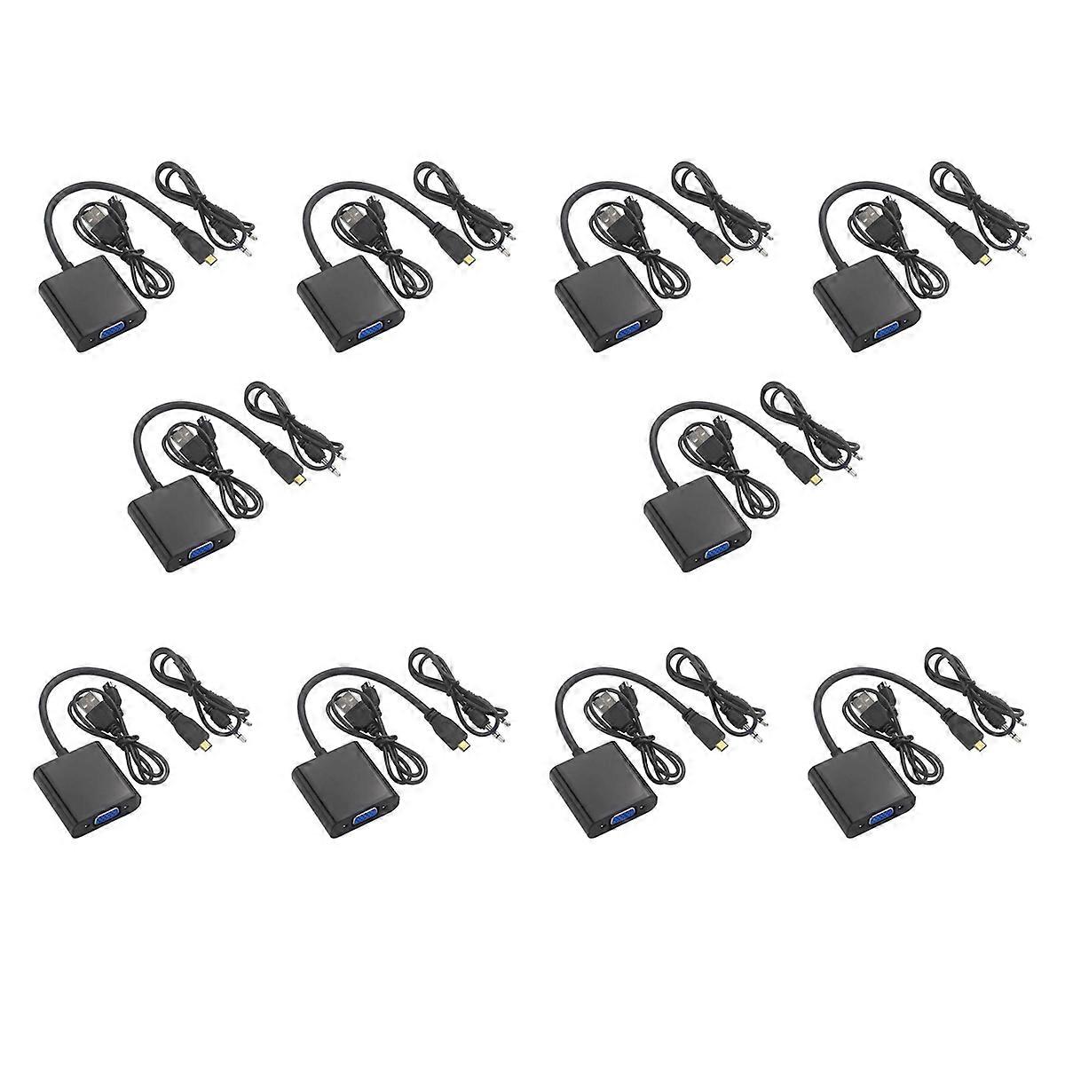 Micro- to VGA Adapter Cable with USB Cable for 