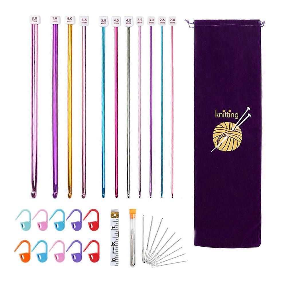 Hook for Knitting Knitting Tools Smooth and Comfortable Surface 26Pcs