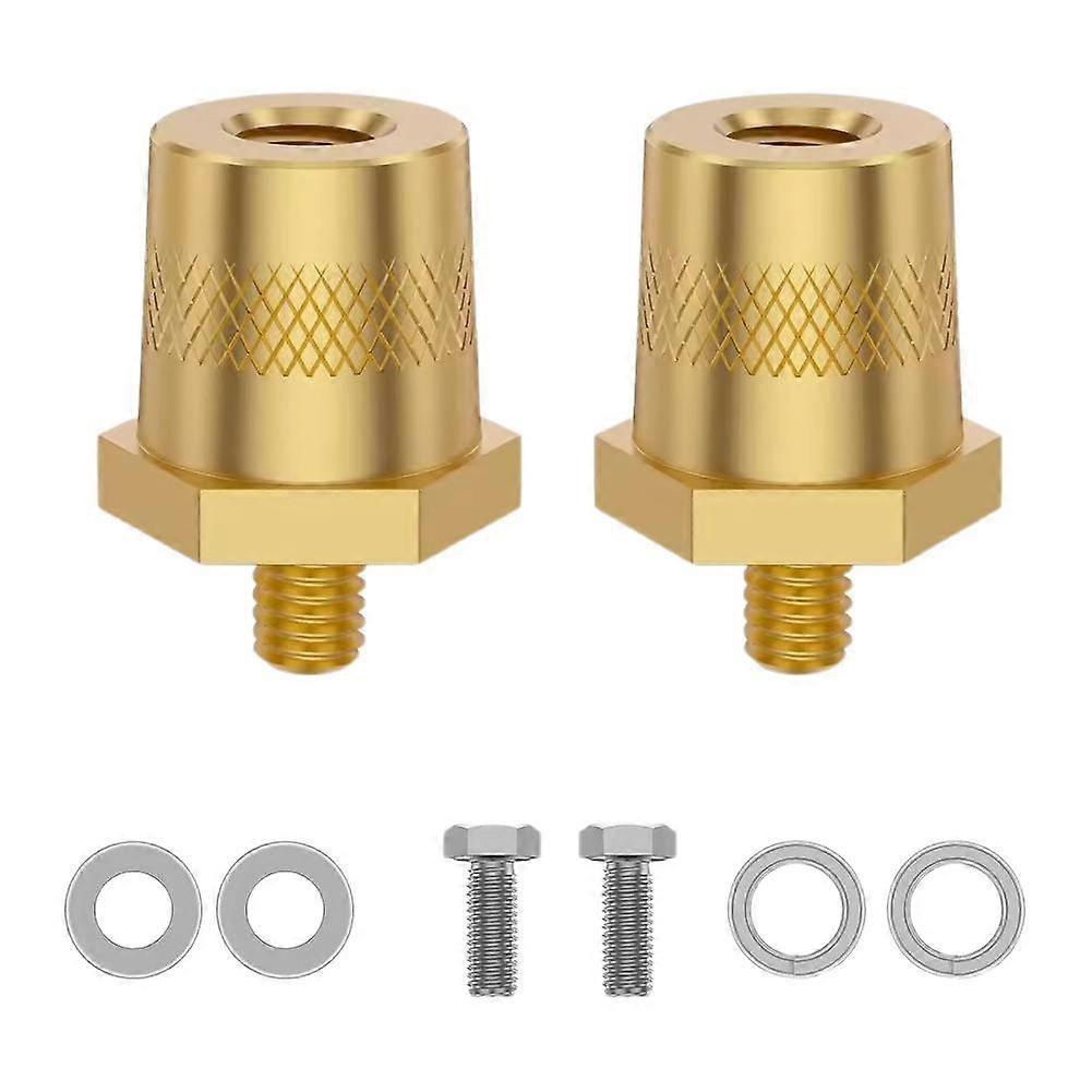 1Pair Battery Pole Adapter Terminal Connector Fittings M6 M8 Thread Post Adapter