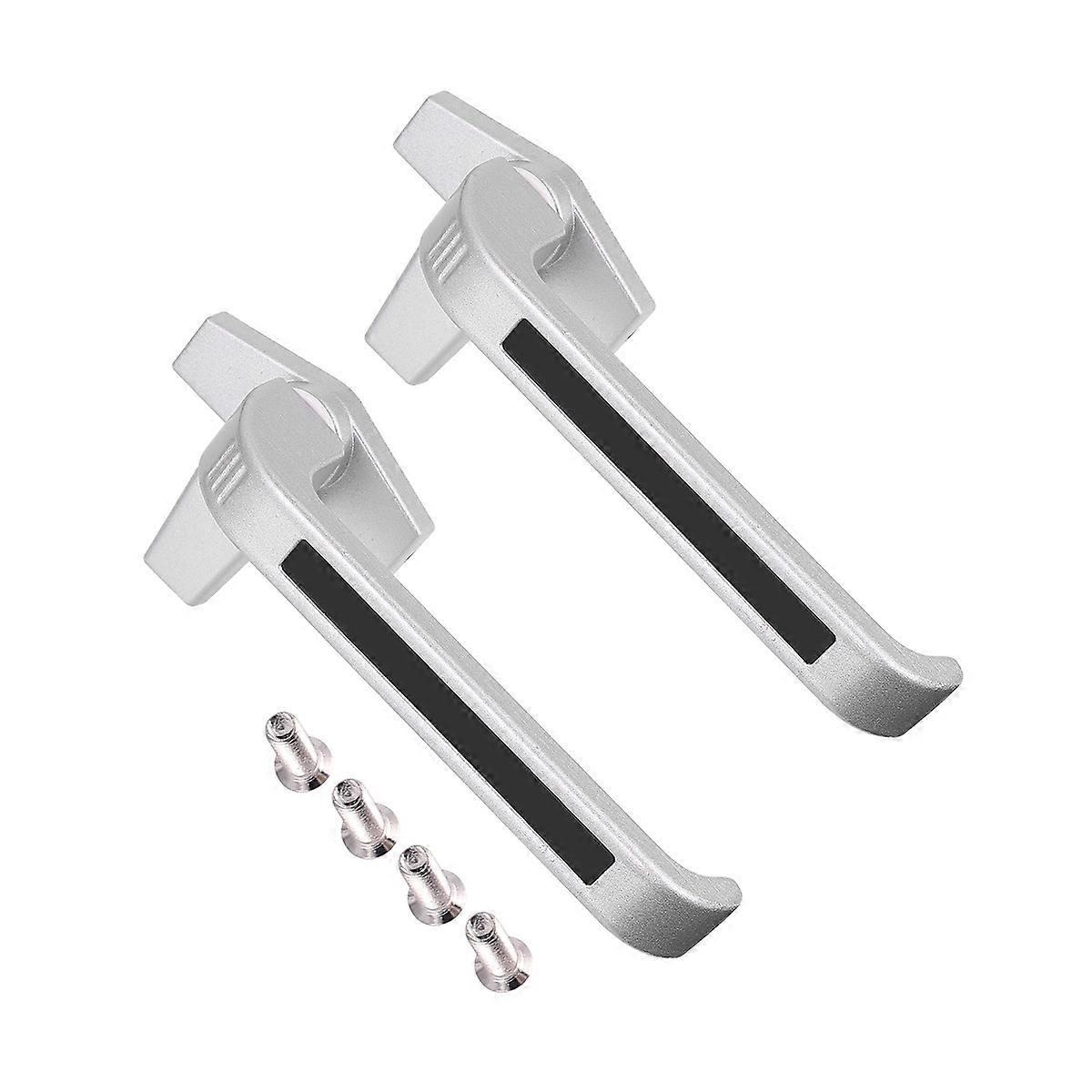 Aluminum Alloy Window Handle Heat Resistance Safe Close Home Bedroom 2Pcs