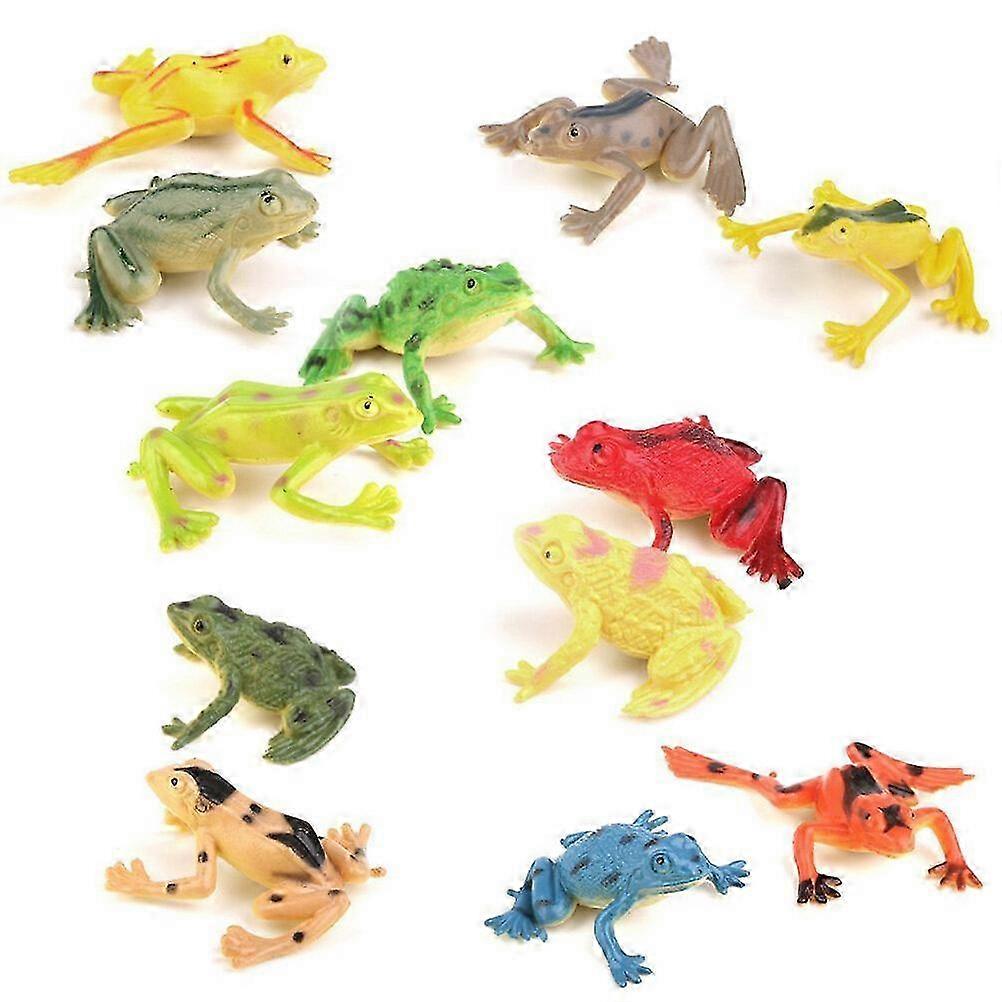 12 Pieces of Plastic Toy Figure Set for Children, Great for Imaginative Play and Collection