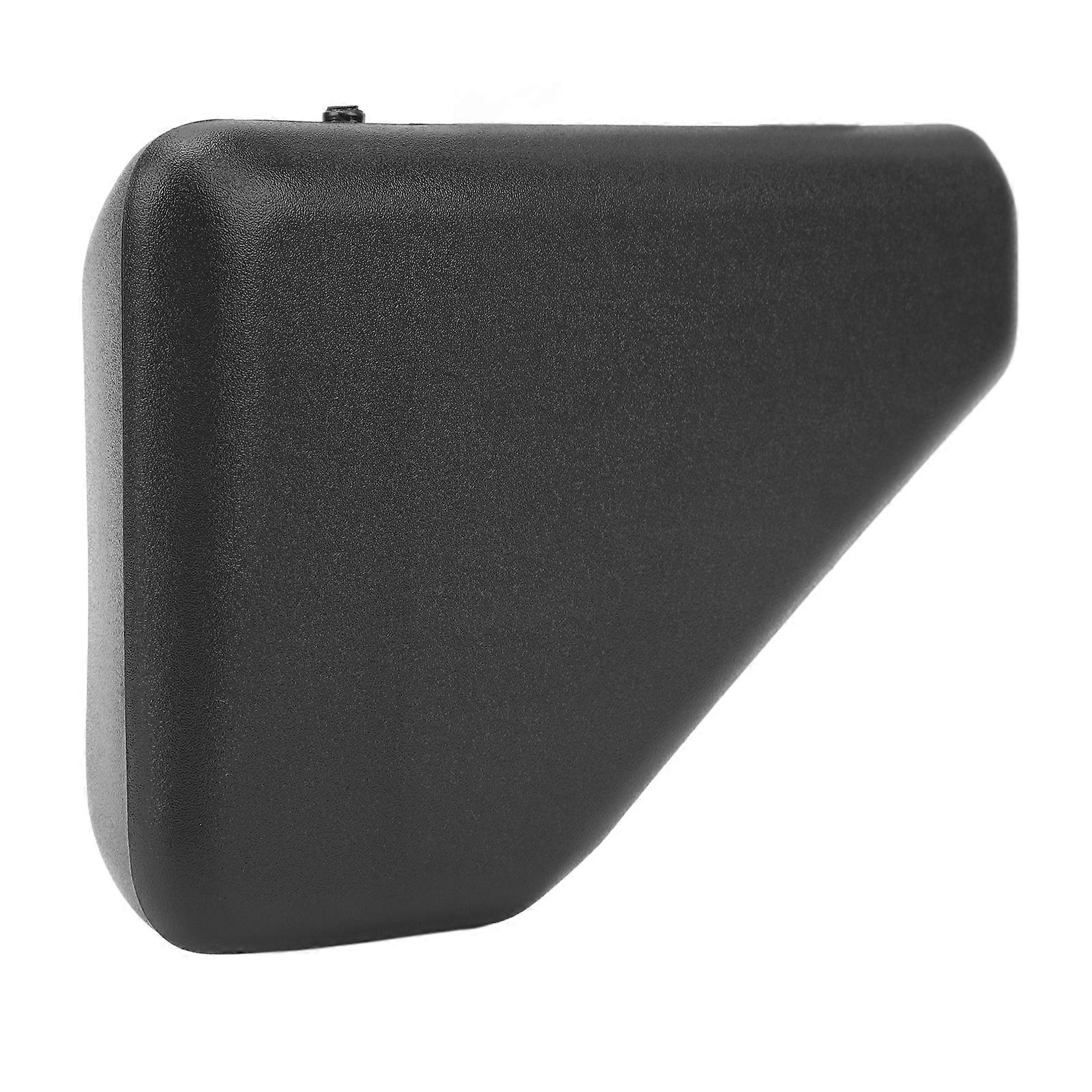 Right Rear Running Board End Cap Pedal Cover FL3Z 16A455 BA Round Edges High Strength Black Replacement For Ford