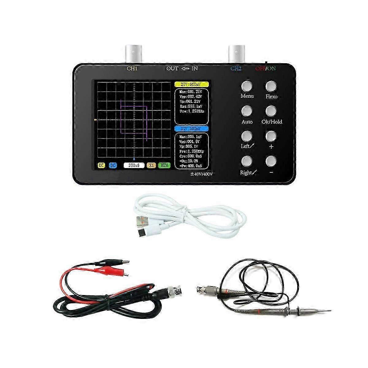Dual Channel Digital Oscilloscope with 50M Sampling Rate and 10MSa/S Analog Bandwidth for Repair