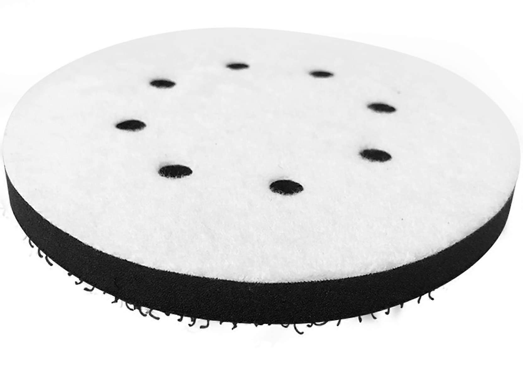 Soft Sanding Pad 125mm Sanding Pads Sanding Pads Sanding Device Soft Sponge Diameter 125mm Soft Sander Sanding Pads Soft Foam 4.9' (8 Holes)