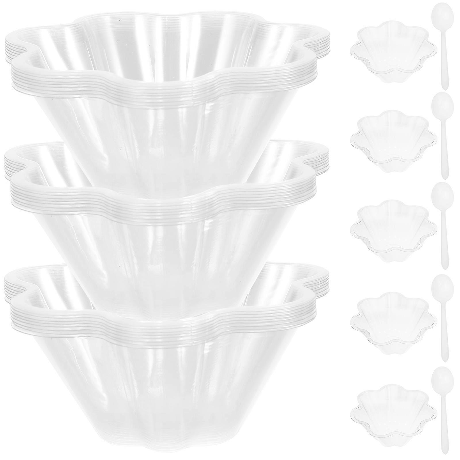 1 set of Dessert Ice Cream Pudding Ice Cream Cups with
