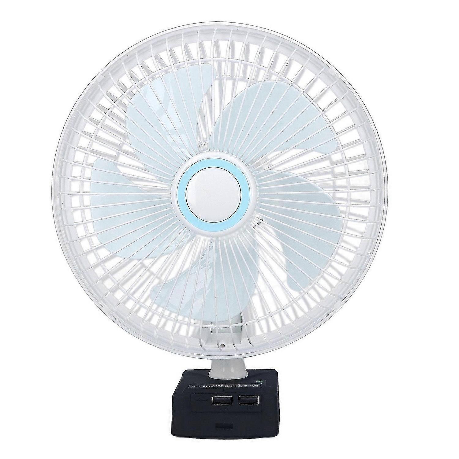 Cordless Fan 30W Mini Tabletop 5 Blades Brushless Motor Cooling Fan for BL1830 BL1840 BL1850 BL1860