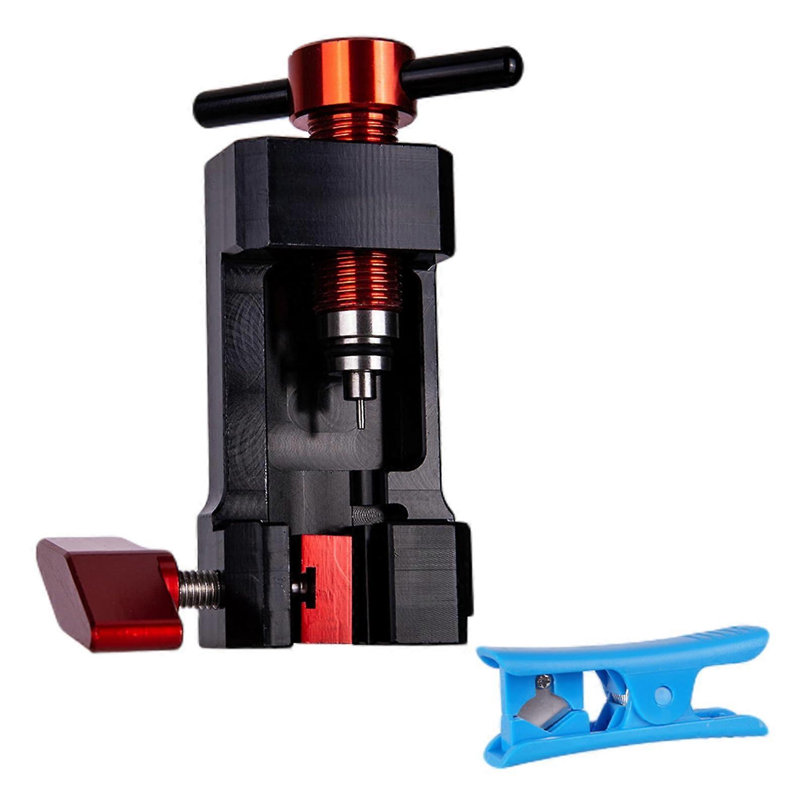 Bicycle Oil Needle Insertion Tool Pushing Device for Brake Repair, Compatible with Various Bike Models