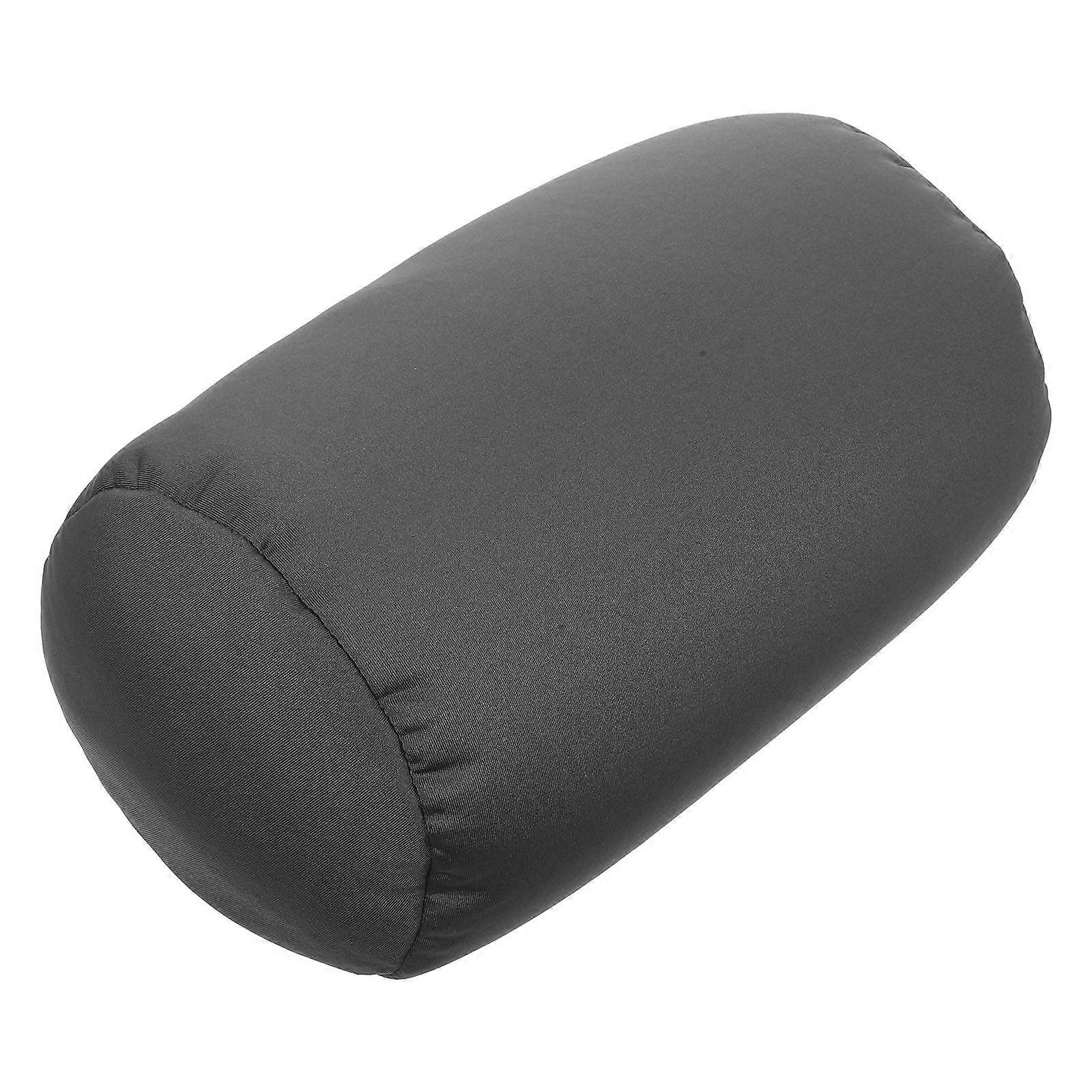 Neck Pillow Roll Comfortable Head For Travel Sofa 31.5x18cm Milk Particle 1Set