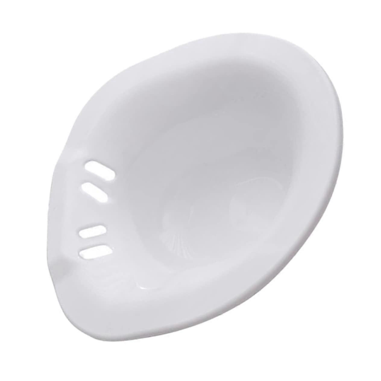 Sitz Bath For Adults, Ergonomic, Non-Slip And Stable, Toilet With Overflow Holes, Comfortable For Pregnant And Elderly