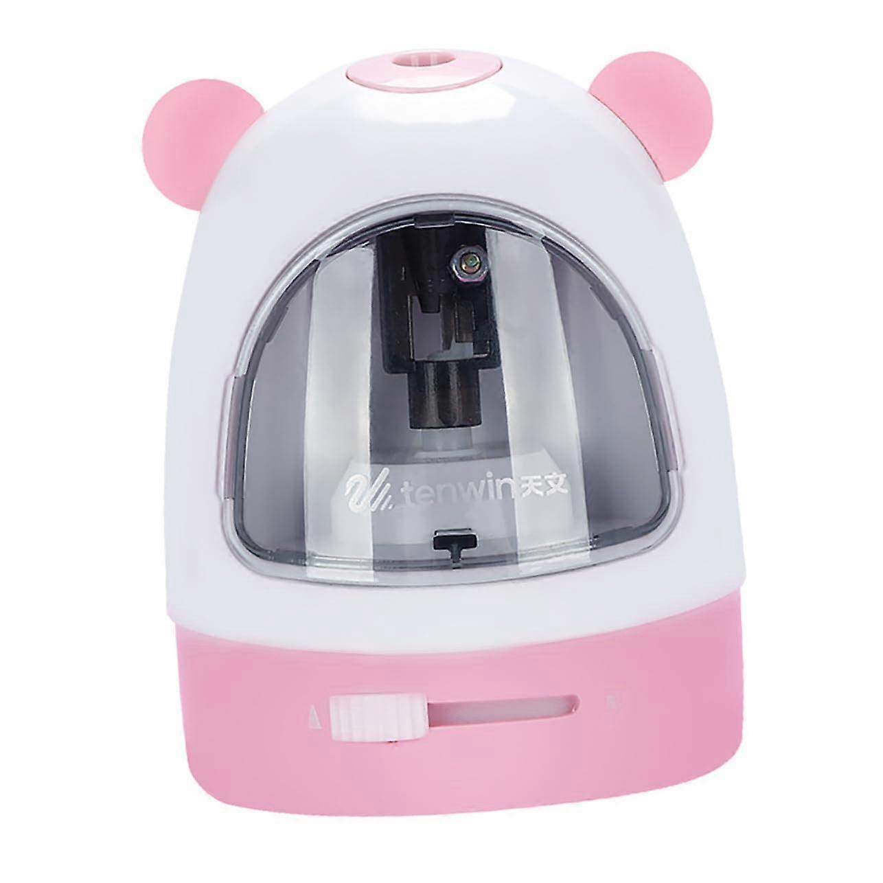 Electric Pencil Sharpener Automatic Portable Sharpener for Children Eyeliner and Manual Pencils Compact Design