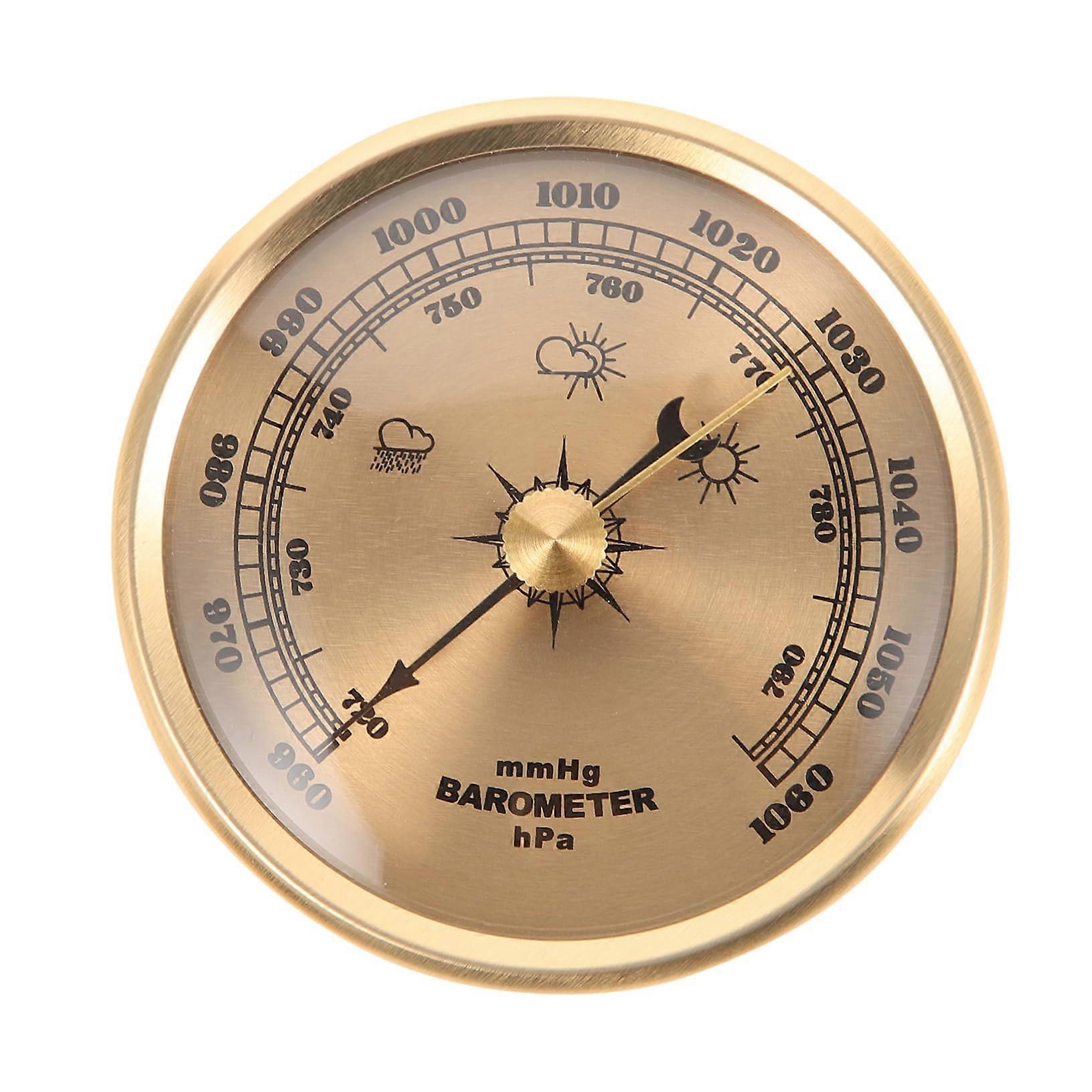 Barometer Vacuum Pressure Gauge 0-30 inHg Home Tool for Accurate Air Pressure Measurement and HVAC Applications