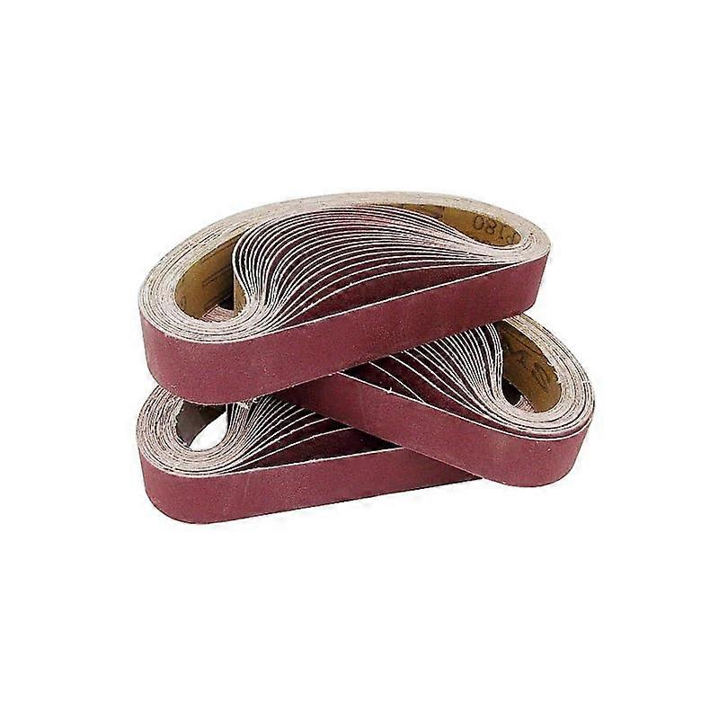Sanding Belt 533x30mm 10-Pack Grit 40-1000 Soft Cloth Backing For Belt Sander