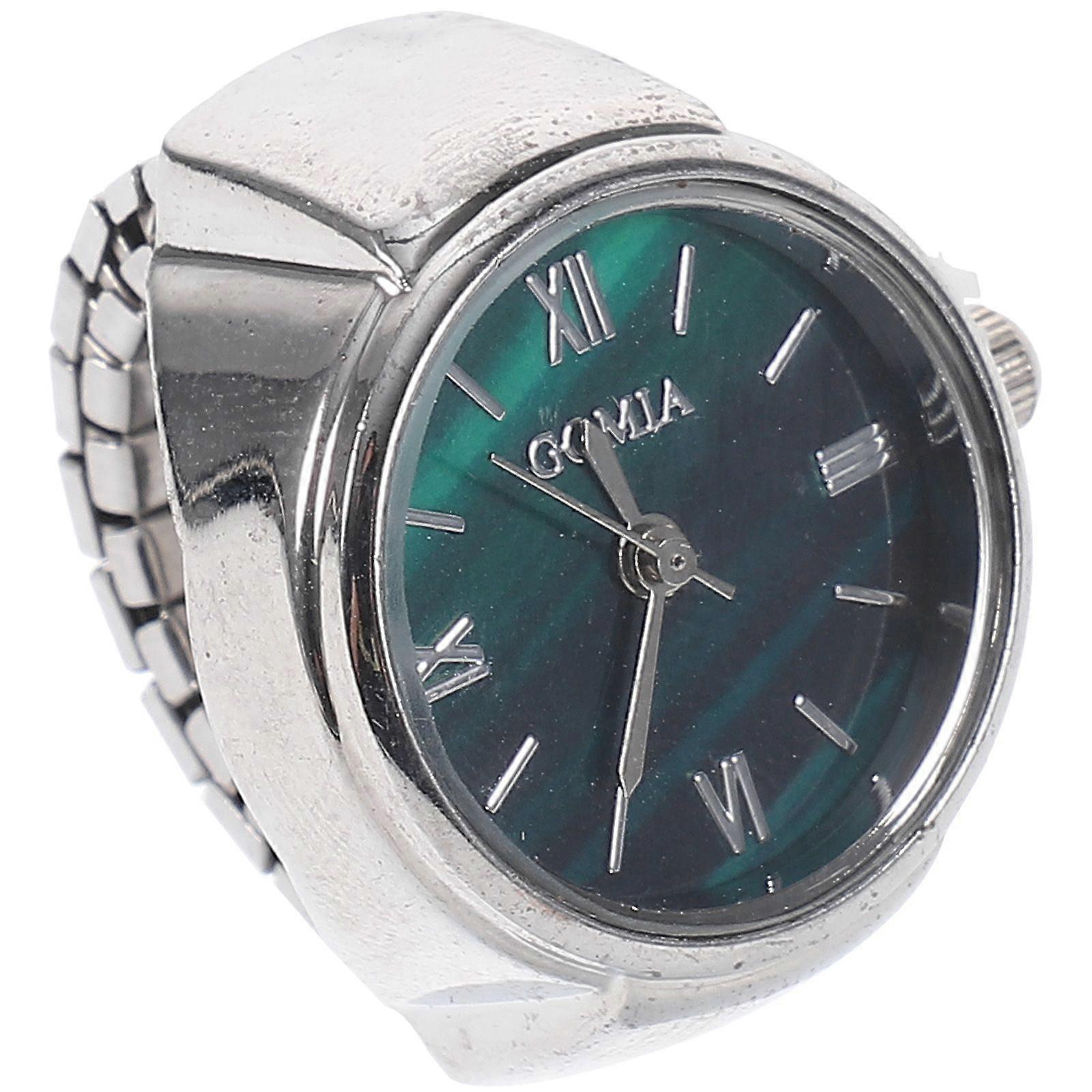 Fingerklocka Miniklocka Ring Romerska siffror Ringklocka Modern Ringklocka