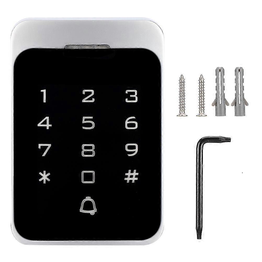 IP65 Waterproof Metal Access Controller Keypad with 125KHZ RFID Card Reader - Electronic Door Entry System with Password Protection