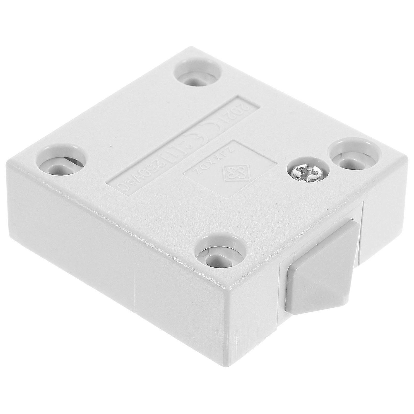Cabinet Light On Off Switch Light Button Hotel Use 4.8X4.6CM Durable Auto Reset 1Pcs