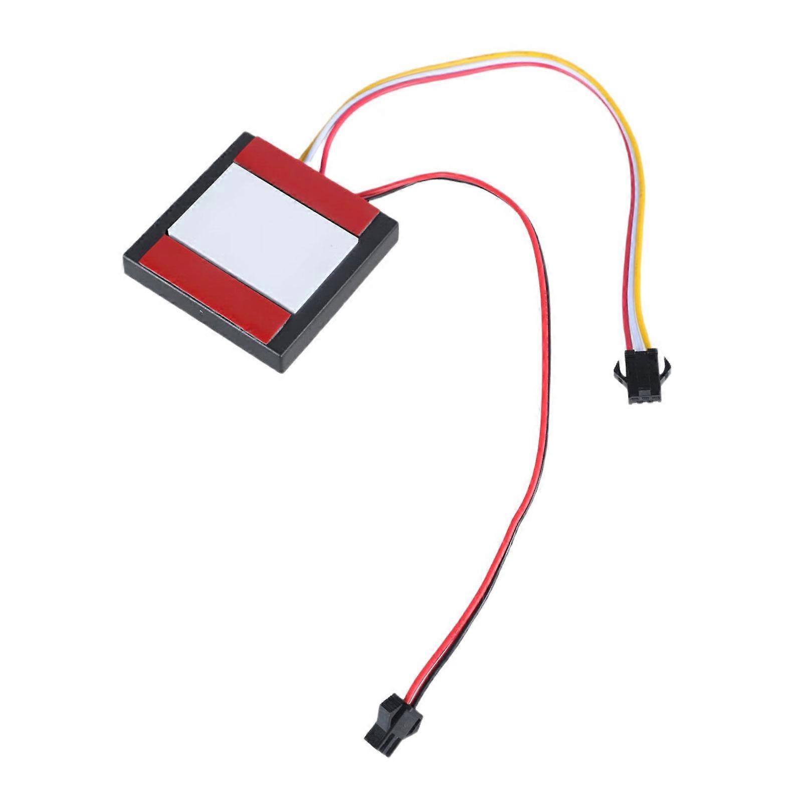 Convenient Practical Single Button Square Bathroom Mirror Switches Portable Accessory for Professional Daily Use  3 colors and dimming