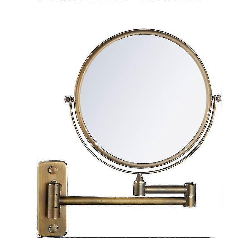 3x magnification mirror with 360 swivel for bathroom vanity