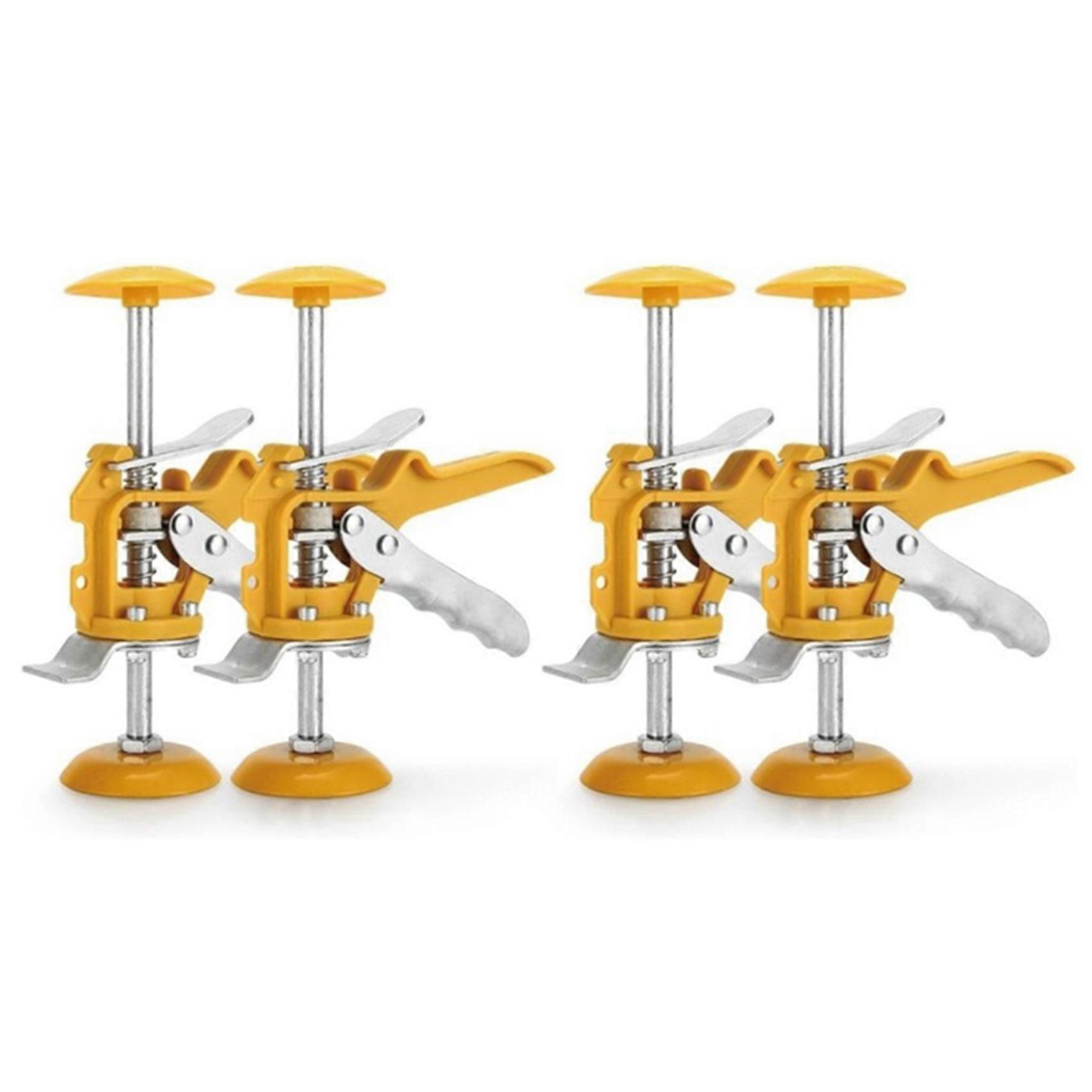 4Pcs Tile Leveling System Leveler Wall Tile Paving Locator Tool Clip Floor Installation Tile Alignme