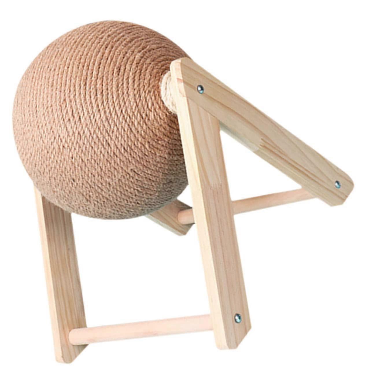 Cat Scratching Board, Scratching Post for Indoor Kittens, Fabric Cat Scratching Posts, Large Scratching Ball for Pets