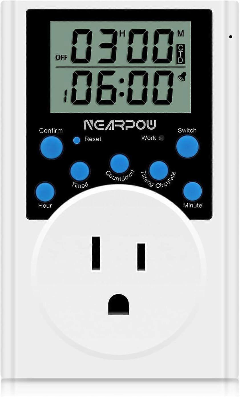 2025 Newest Model Timer Socket, Multi-function Infinite Cycle Programmable