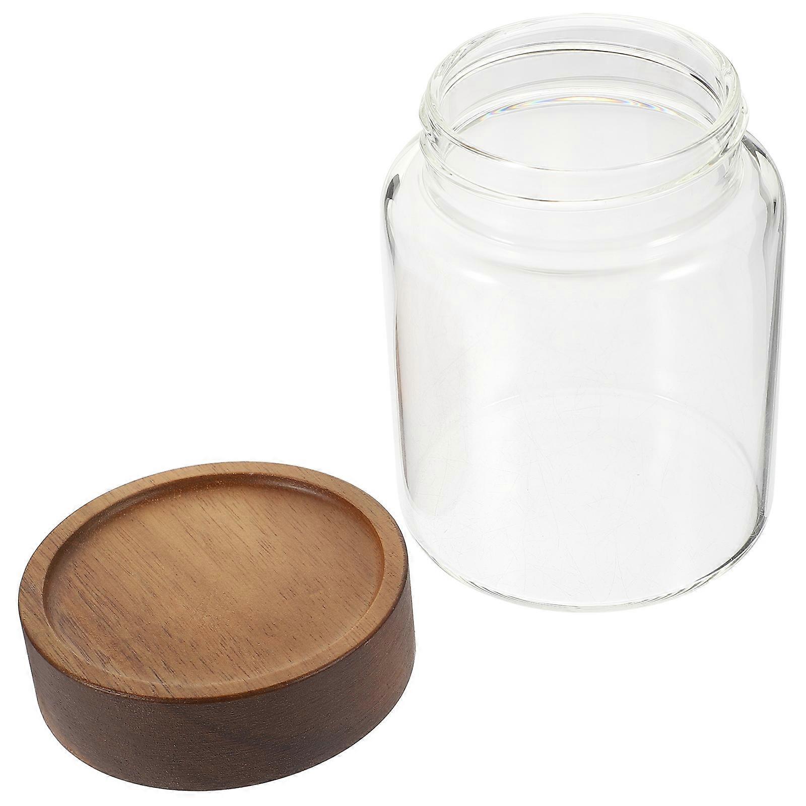 Coffee Canister With Airtight Lids Snack Storage Bottle Minimalist 350ml Dry Food Storage 1Set