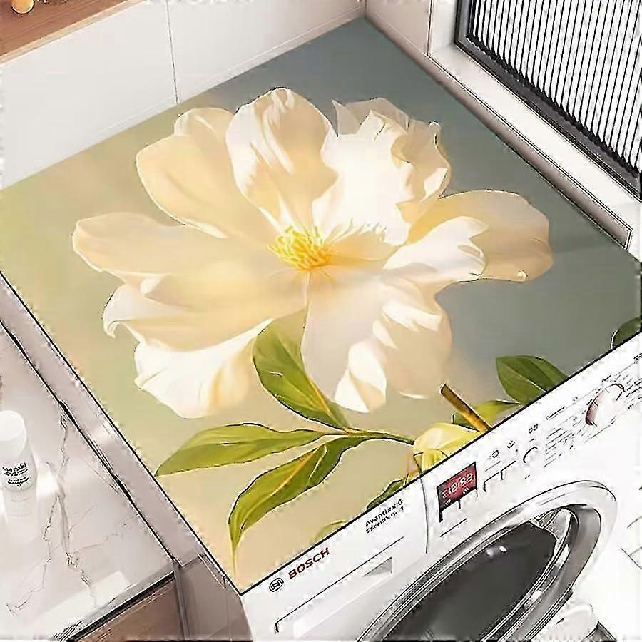 2025 Universal Quickdrying Washing machine mat (4060cm, Magnolia)