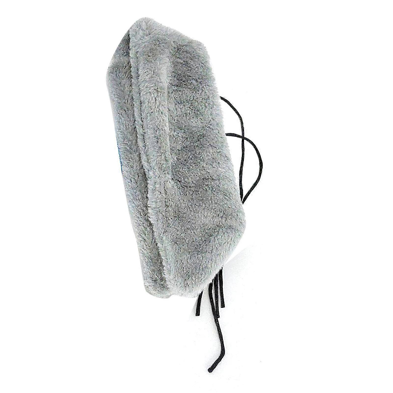 Soft Velvet Warm Cama for Parrots, Budgerigars & Cockatoos - Washable & Durable Bright Color Bedding in Gray